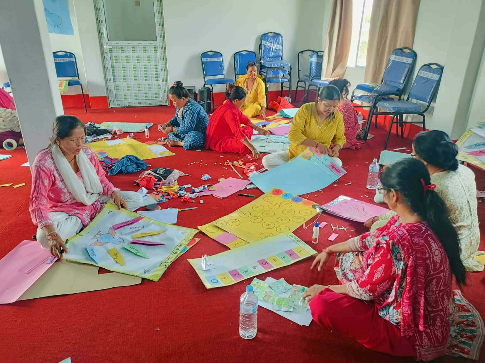 मधुवन नगरपालिकामा ३ दिने ईसीडी शिक्षकहरूका लागि शैक्षिक सामग्री निर्माण तालिम सफलतापूर्वक सम्पन्न
